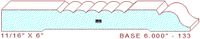 Baseboard 6" - 133 Baseboard 6" - 133