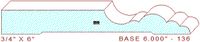 Baseboard 6" - 136 Baseboard 6" - 136