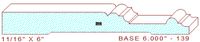Baseboard 6" - 139 Baseboard 6" - 139