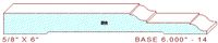 Baseboard 6" - 14 Baseboard 6" - 14