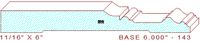 Baseboard 6" - 143 Baseboard 6" - 143
