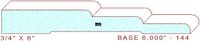 Baseboard 6" - 144 Baseboard 6" - 144