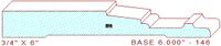 Baseboard 6" - 146 Baseboard 6" - 146