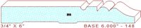 Baseboard 6" - 148 Baseboard 6" - 148