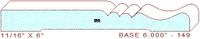 Baseboard 6" - 149 Baseboard 6" - 149