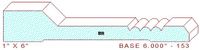 Baseboard 6" - 153 Baseboard 6" - 153