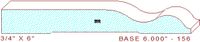 Baseboard 6" - 156 Baseboard 6" - 156