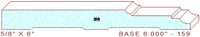 Baseboard 6" - 159 Baseboard 6" - 159