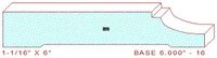 Baseboard 6" - 16 Baseboard 6" - 16