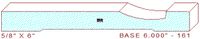 Baseboard 6" - 161 Baseboard 6" - 161
