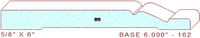 Baseboard 6" - 162 Baseboard 6" - 162