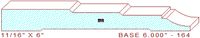 Baseboard 6" - 164 Baseboard 6" - 164