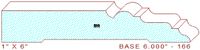 Baseboard 6" - 166 Baseboard 6" - 166