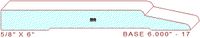 Baseboard 6" - 17 Baseboard 6" - 17