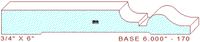 Baseboard 6" - 170 Baseboard 6" - 170