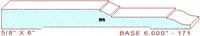 Baseboard 6" - 171 Baseboard 6" - 171