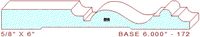 Baseboard 6" - 172 Baseboard 6" - 172