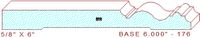 Baseboard 6" - 176 Baseboard 6" - 176