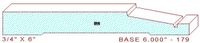 Baseboard 6" - 179 Baseboard 6" - 179