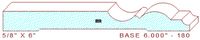 Baseboard 6" - 180 Baseboard 6" - 180