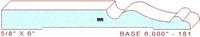 Baseboard 6" - 181 Baseboard 6" - 181