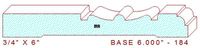 Baseboard 6" - 184 Baseboard 6" - 184