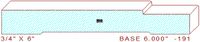 Baseboard 6" - 191 Baseboard 6" - 191