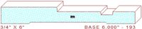 Baseboard 6" - 193 Baseboard 6" - 193