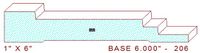 Baseboard 6" - 206 Baseboard 6" - 206