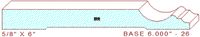 Baseboard 6" - 26 Baseboard 6" - 26