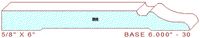 Baseboard 6" - 30 Baseboard 6" - 30