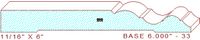 Baseboard 6" - 33 Baseboard 6" - 33