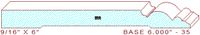 Baseboard 6" - 35 Baseboard 6" - 35