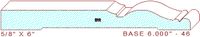 Baseboard 6" - 46 Baseboard 6" - 46