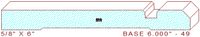 Baseboard 6" - 49 Baseboard 6" - 49