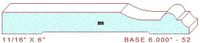 Baseboard 6" - 52 Baseboard 6" - 52