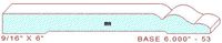 Baseboard 6" - 53 Baseboard 6" - 53