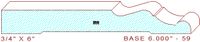 Baseboard 6" - 59 Baseboard 6" - 59