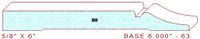 Baseboard 6" - 63 Baseboard 6" - 63