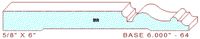 Baseboard 6" - 64 Baseboard 6" - 64