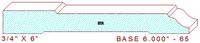 Baseboard 6" - 65 Baseboard 6" - 65