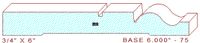Baseboard 6" - 75 Baseboard 6" - 75