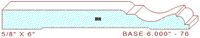 Baseboard 6" - 76 Baseboard 6" - 76