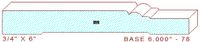 Baseboard 6" - 78 Baseboard 6" - 78