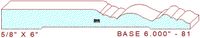 Baseboard 6" - 81 Baseboard 6" - 81