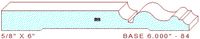 Baseboard 6" - 84 Baseboard 6" - 84