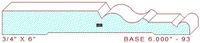 Baseboard 6" - 93 Baseboard 6" - 93