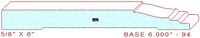 Baseboard 6" - 94 Baseboard 6" - 94