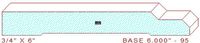 Baseboard 6" - 95 Baseboard 6" - 95