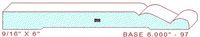 Baseboard 6" - 97 Baseboard 6" - 97